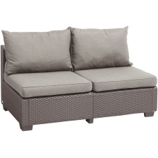 Диван пластиковый Сальта Sapporo 2 sofa, Капучино