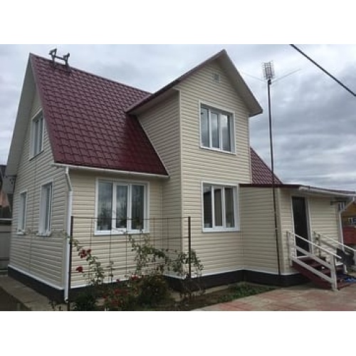 Сайдинг Premium, Корабельный брус, сливки