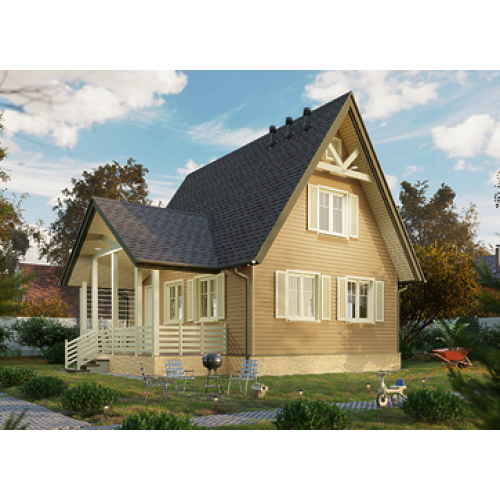 Сайдинг Premium, Корабельный брус, капучино