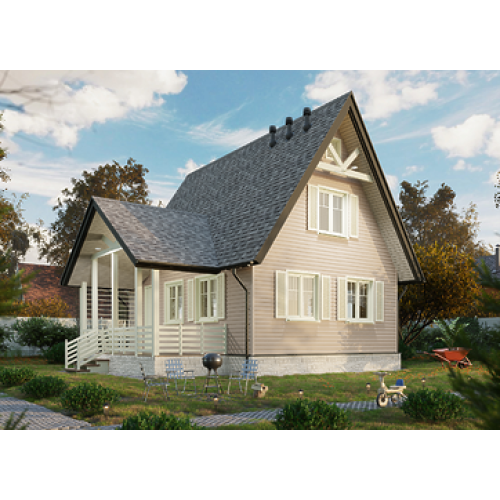 Сайдинг Premium, Корабельный брус, крем-брюле