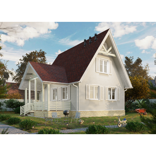 Сайдинг Premium, Корабельный брус, пломбир