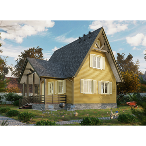Сайдинг Premium, Блок-Хаус, карамель