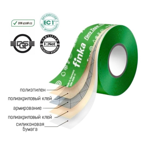Лента Finka Flexy Tape 50мм х 25м (Коробка 12шт)
