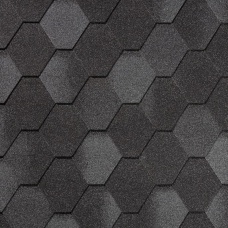 Гибкая черепица QUIET TILE Rombica (Базальтово серый)