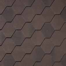 Гибкая черепица QUIET TILE Rombica (Коричневый)