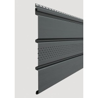 Софит T4 центральной перфорацией Standard (Графит)