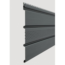 Софит T4 центральной перфорацией Standard (Графит)