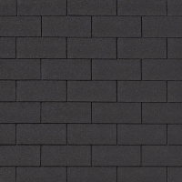 Гибкая черепица QUIET TILE Brick (Черный)