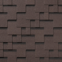 Гибкая черепица QUIET TILE Gallery (Каштан)