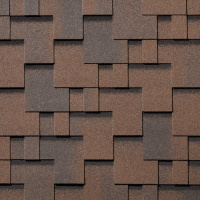 Гибкая черепица QUIET TILE Gallery (Латунная медь)