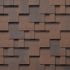 Гибкая черепица QUIET TILE Gallery (Латунная медь)