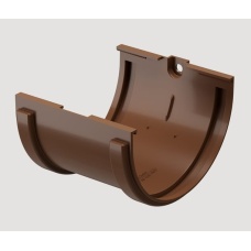 Соединитель желобов Docke (Коричневый)