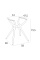 Подстолье пластиковое Siesta Contract Air Legs Small