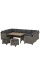 Комплект плетеной мебели AFM-370A Dark Grey