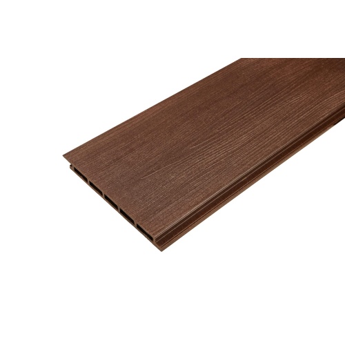 Фасадная панель из ДПК Holzhof 180*14*3000 мм шоколад, за м.пог