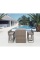 Барный комплект плетеной мебели T390GD/Y390G-W78_6Pcs Grey