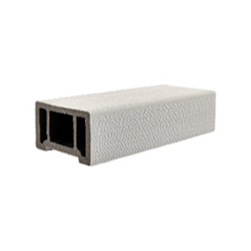 Ограждение из ДПК CO-EXTRUSION 101х960х1550мм NUSADUA (с одним столбом на 101мм), Snow mix