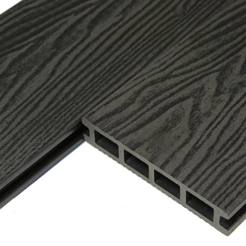 Террасная доска CM DECKING Vintage, 25х135х3000 мм, за м.пог, Чёрный
