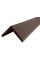 Уголок ДПК 50*50*3000/4000 мм для стеновой панели NauticPrime, м.пог, Венге, 3м