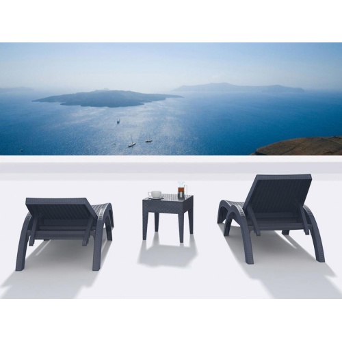 Шезлонг пластиковый Siesta Contract GS 1009 (Fiji)