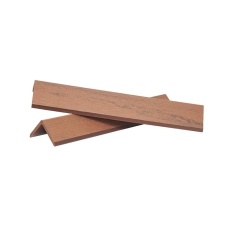 Уголок из ДПК BRUSHING MIX для декинга 45х45х2900мм, за м.пог, Светло-коричневый
