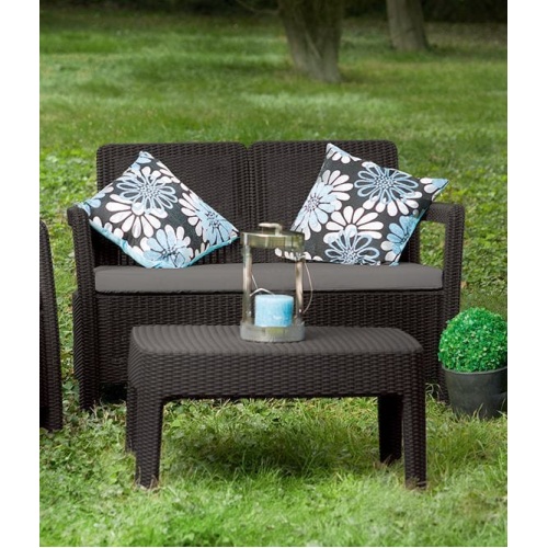 Диван Тарифа + столик (Tarifa sofa + Table) Серый