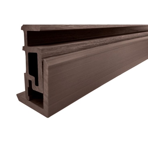 Уголок ДПК 50*50*3000/4000 мм для стеновой панели NauticPrime, м.пог, Венге, 3м