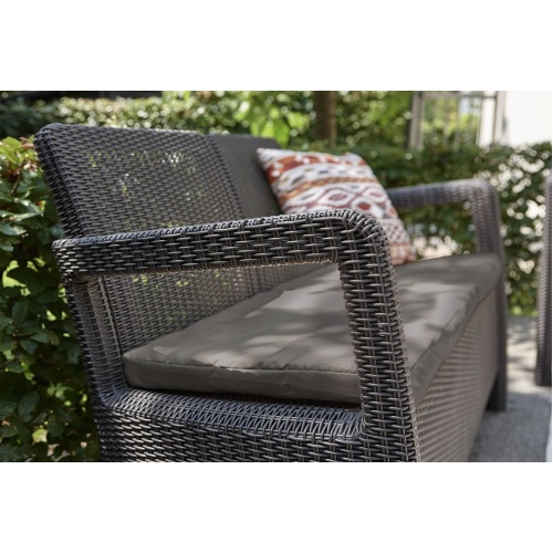 Диван Тарифа + столик (Tarifa sofa + Table) Коричневый