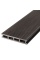Террасная доска двухсторонняя венге TalverWood 3D 150*25 мм (3/4/6 м) вельвет, м.пог