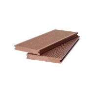 Террасная доска двухсторонняя МАССИВ VELVET BRUSHING+3D WOOD BRUSHING 20х140х2900 мм, за м.пог, Красный, 2.9 м
