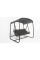 Плетеный диван Sky Bed Lite 2000 х1800м х1450мм серый