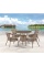 Комплект плетеной мебели Лион-1B T220CT/Y32-W56 Light brown 4Pcs