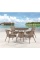 Комплект плетеной мебели Лион-1B T220CT/Y32-W56 Light brown 4Pcs
