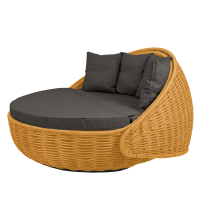 Диван-кровать Nestbed с откидным верхом д/ш/в/ 180х180х105см песочный