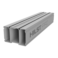 Лага алюминиевая HILST JOIST PRO PREMIUM 60x40Х4000 мм, за м.пог
