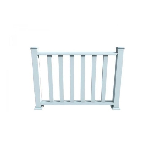 Ограждение из ДПК CO-EXTRUSION 101х960х1550мм NUSADUA (с одним столбом на 101мм), Grey dark