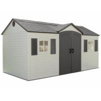 Пластиковый сарай LifeTime 15'x8' (внутри по полу 10,1 кв.м.)
