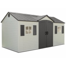 Пластиковый сарай LifeTime 15'x8' (внутри по полу 10,1 кв.м.)