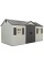 Пластиковый сарай LifeTime 15'x8' (внутри по полу 10,1 кв.м.)