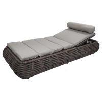 Шезлолнг напольный DeckWOOD Sun pool 2060х910х300мм черный