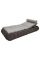 Шезлолнг напольный DeckWOOD Sun pool 2060х910х300мм белый
