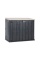 Ящик пластиковый TOOMAX STORA WAY PLUS XL 1270л, антрацит/светло-серый