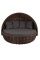 Беседка-кровать плётеная Nestbed с откидным верхом 180 х 180 х 105 см, Красный
