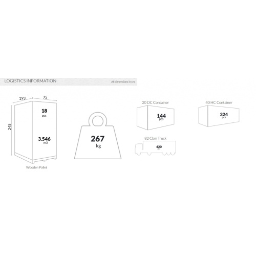 Шезлонг пластиковый Siesta Contract GS 1009 (Fiji)