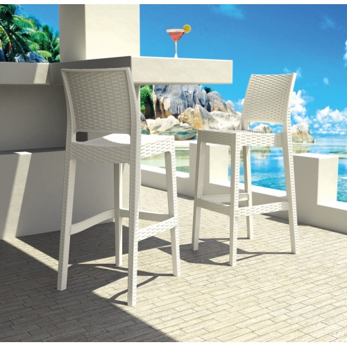 Стул пластиковый барный Siesta Contract Jamaica
