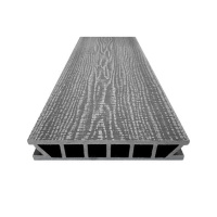 Терассная доска Deckron WoodLike 153*28 мм, м.пог., Серый