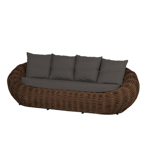 Плетеный комплект Nest DeckWOOD коричневый