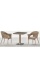 Комплект мебели T605SWT/Y79B-W56 Light Brown (2+1)