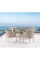 Комплект плетеной мебели T190B/Y350A-W85-90x90 Latte 4Pcs