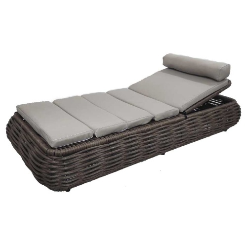 Шезлолнг напольный DeckWOOD Sun pool 2060х910х300мм коричневый